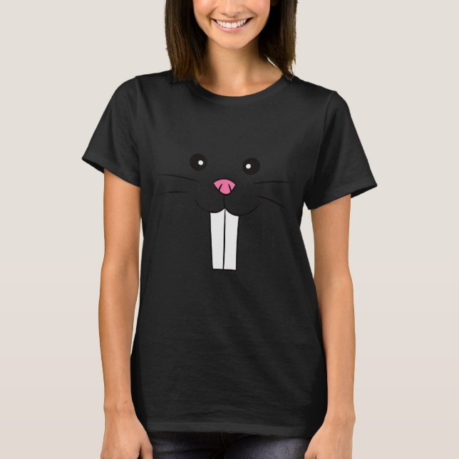 Camiseta Mole Rat Costume Mole Disguise Funny Mole  (Frente)