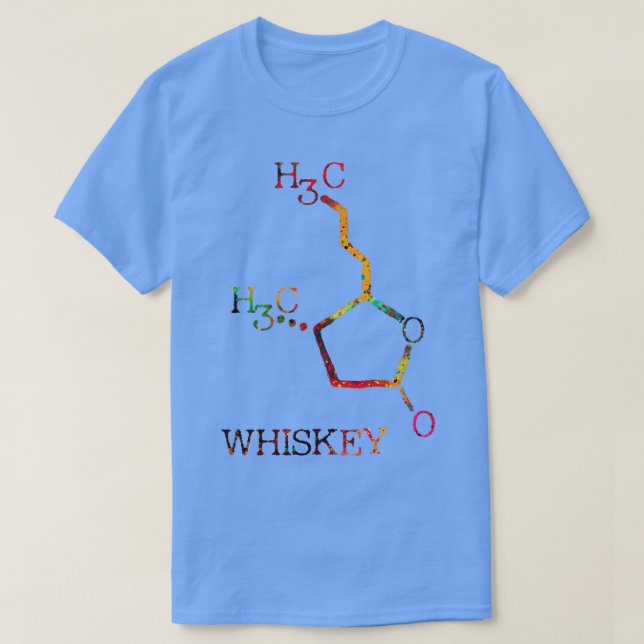 Camiseta molécula 2 (Frente do Design)
