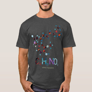 Camiseta Molécula Chili Capsaicina Química