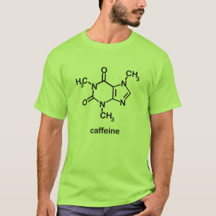 Camiseta molécula da cafeína
