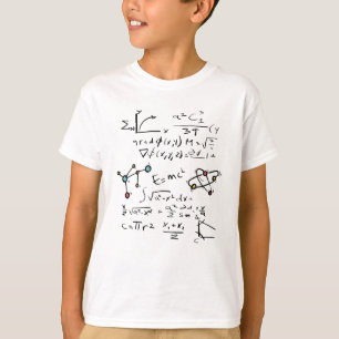 Camiseta Moléculas de Professores de Fórmula de Física d