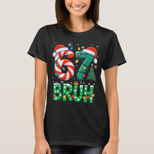 Camiseta Moleque 67 Seis Sete 6 7 Meme Natal Engraçado Rapa