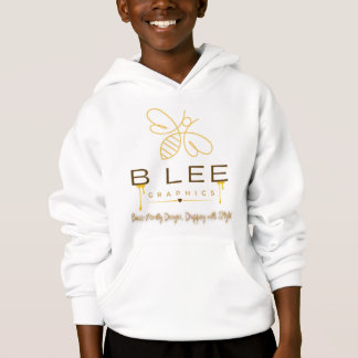 Camiseta Moletom com Capuz BLEEGRAPHICS Logo Kids