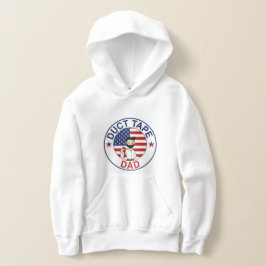 Camiseta Moletom com Capuz do Papai da Fita Adesiva