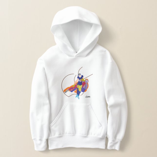 Camiseta Moletom com Capuz para Adulto: Touchdown (Postura )