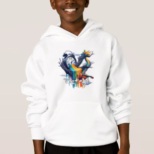 Camiseta Moletom com Capuz para Crianças