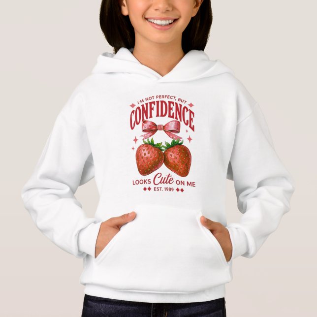 Camiseta Moletom com capuz para crianças (Frente)