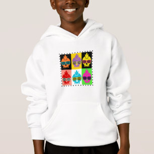 Camiseta Moletom com capuz para crianças