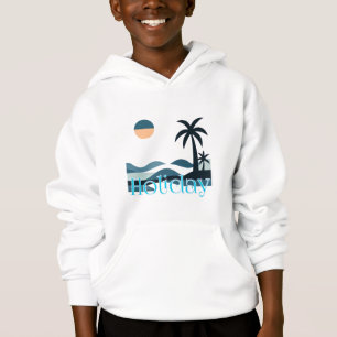 Camiseta Moletom com Capuz para Crianças