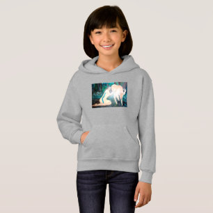Camiseta Moletom com capuz para meninas Tame Deer