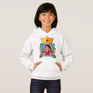 Camiseta Moletom com Estampa de Princesa