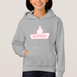 Camiseta Moletom com Polegar para Cima Imparável – Motivaci