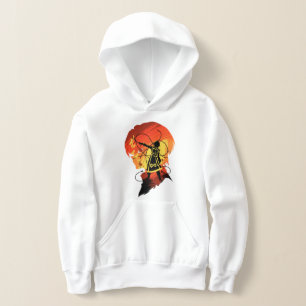 Camiseta Moletom com Silhueta de Corrente de Sombra Vingati