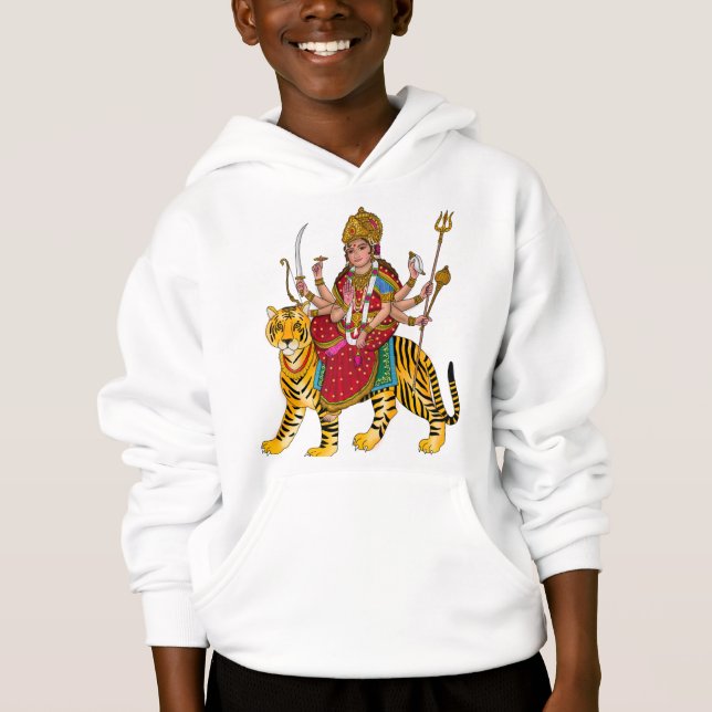Camiseta Moletom da Deusa Durga (Frente)