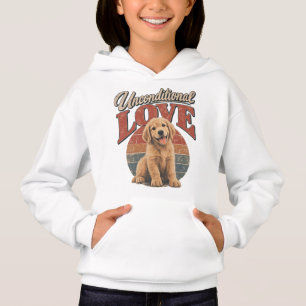 Camiseta Moletom de Amor Incondicional para Crianças