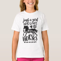 Moletom de Cavalo para Meninas, Apenas uma Menina