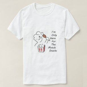 Camiseta Moletom de Fã de Futebol Bobalhão - Estou Aqui Só