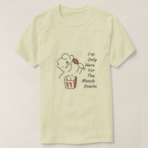 Camiseta Moletom de Fã de Futebol Bobalhão - Estou Aqui Só