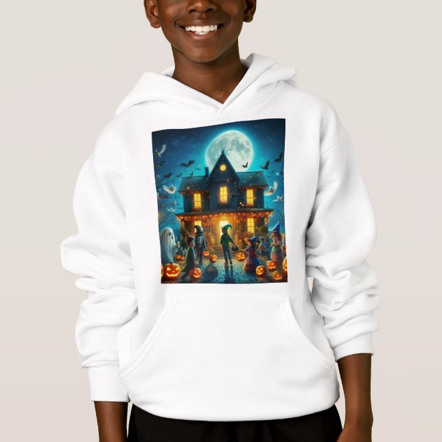 Camiseta Moletom de Halloween (Frente)