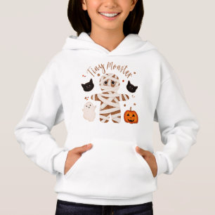 Camiseta Moletom de Halloween de Monstro para Crianças