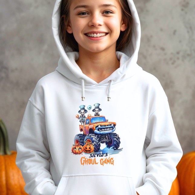 Camiseta Moletom de Halloween Personalizado para Meninas do (Criador carregado)