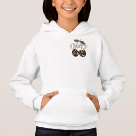 Camiseta Moletom de Menina Chic com Estampa de Leopardo - C