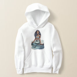Camiseta Moletom de Menina Sereia Fantasia