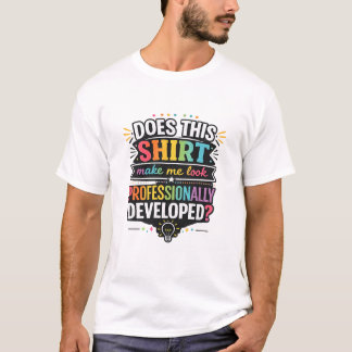 Camiseta Moletom de Professor Engraçado | Presente de Apren