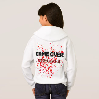 Camiseta Moletom de Terror de Halloween – “Fim de Jogo Para