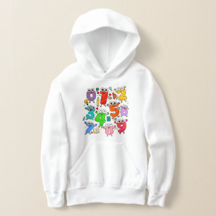 Camiseta Moletom Dia dos Números para Crianças Números de
