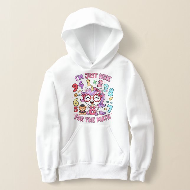 Camiseta Moletom Divertido de Matemática para Crianças e Pr (Postura )