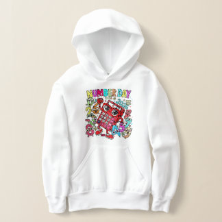Camiseta Moletom do Dia do Número para Crianças da Escola P