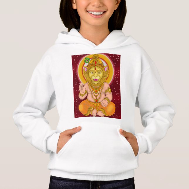 Camiseta Moletom do Senhor Narsimha (Frente)