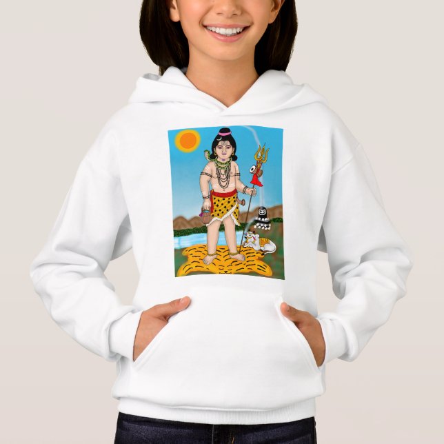 Camiseta Moletom do Shiva Infantil (Frente)