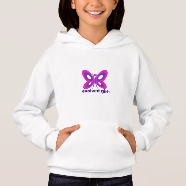 Camiseta Moletom Evolved Girl (Juvenil) (Frente)