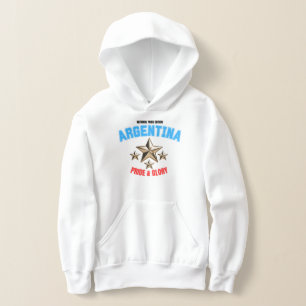 Camiseta Moletom Feminino Edição Orgulho Nacional Argentina