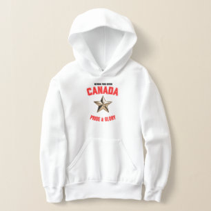 Camiseta Moletom Feminino Edição Orgulho Nacional Canadá