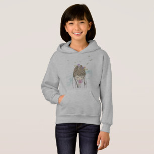 Camiseta Moletom Feminino Urso Caprichoso de Bicicleta - Di