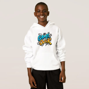 Camiseta Moletom Game Over Graffiti - Estilo de Jogos Retrô