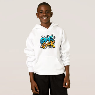 Camiseta Moletom Game Over Graffiti - Estilo de Jogos Retrô