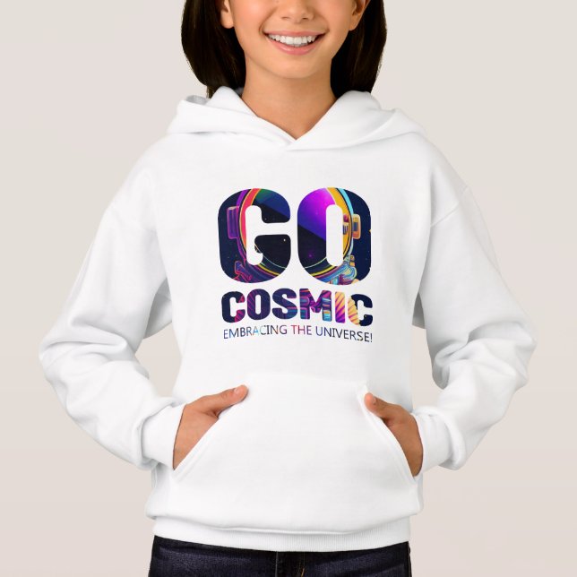 Camiseta Moletom Go Cosmic Kids (Frente)
