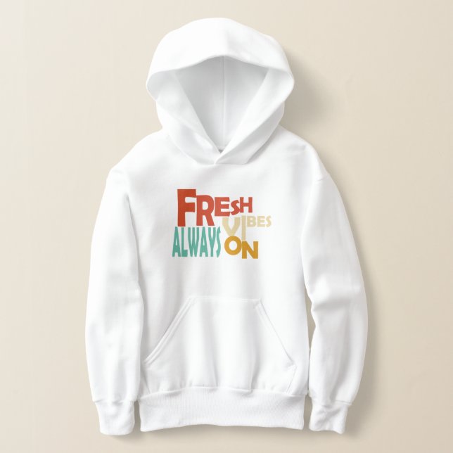 Camiseta Moletom Infantil Fresh Vibes, Always On  (Postura )