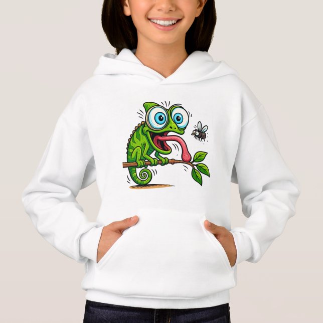 Camiseta Moletom Lanche de Donut de Sapo Engraçado - Capric (Frente)