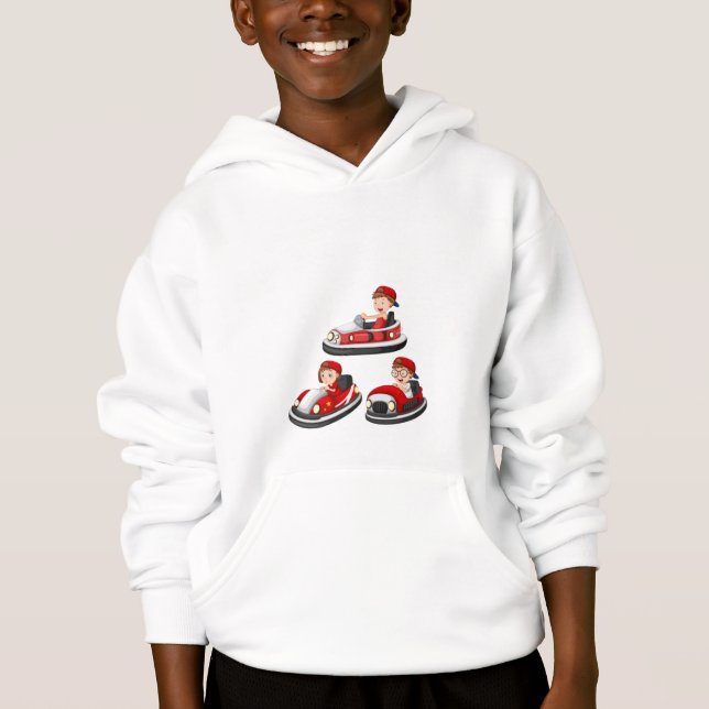 Camiseta Moletom Little Speed Racer Kids (Frente)