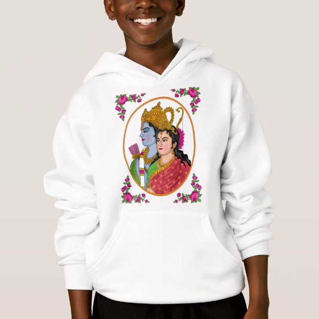 Camiseta Moletom Lord Sita Ram (Frente)