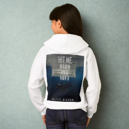 Camiseta Moletom Unisex com Logo Desenhado da Billie Eilish