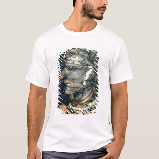 Camiseta Molhe, (óleo em canvas), Arcimboldo, Giuseppe (Frente)