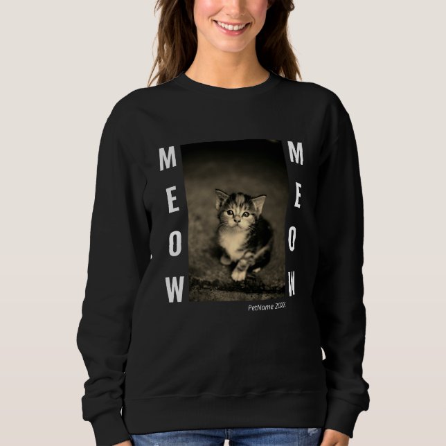 Camiseta Molheta Personalizada para Modelo de Foto para Gat (Frente)