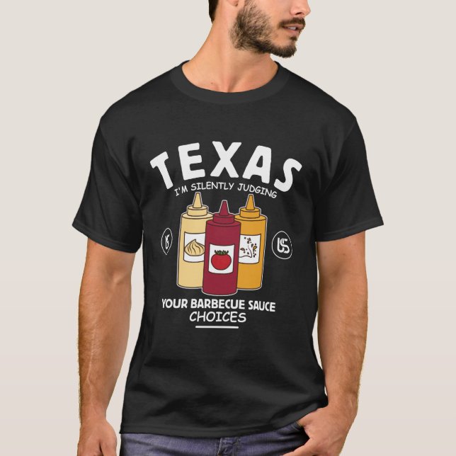Camiseta molho de churrasco do Texas (Frente)