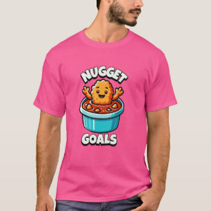 Camiseta Molho De Dipagem De Goal De Galinha Engraçado